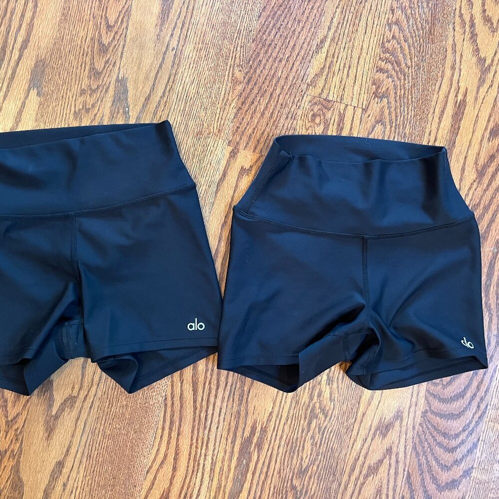 ALO Yoga Compression Shorts - Spandex Short Bundle - Womens XS Extra Small